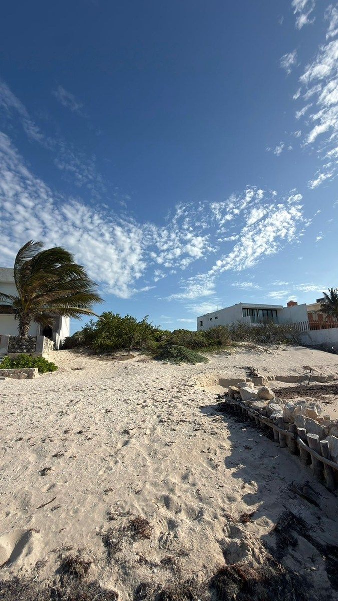 EN VENTA TERRENO FRENTE AL MAR EN CHUBURNÁ PUERTO PROGRESO YUCATÁN - foto 1