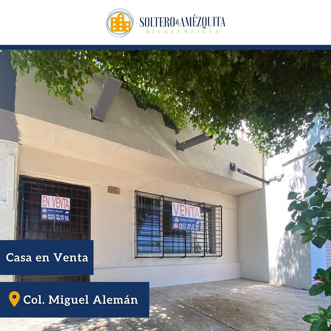 VENTA CASA / COL. MIGUEL ALEMÁN / CULIACÁN, foto 1 de 10