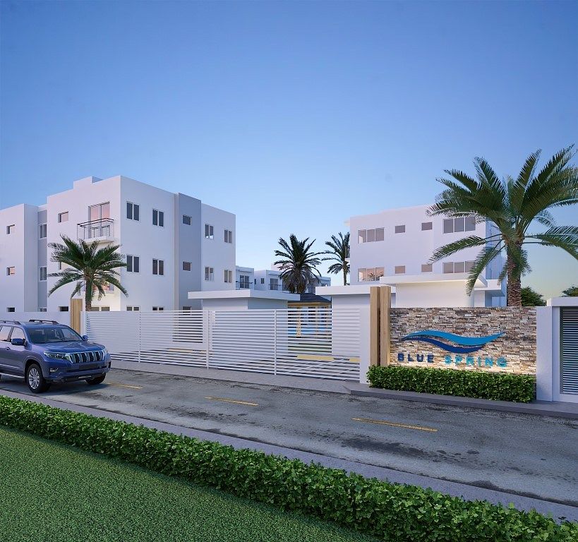 Apartamento regular de 2 habitaciones en la segunda fase en Sosúa, Blue Spring., foto 1 de 4