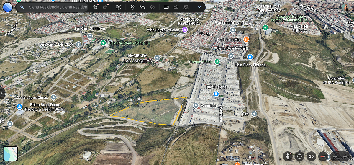 Lote em Pórticos de La Gloria, Tijuana, foto 2 de 8