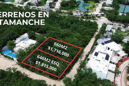 Terrenos en venta en Tamanché cerca de Altozano