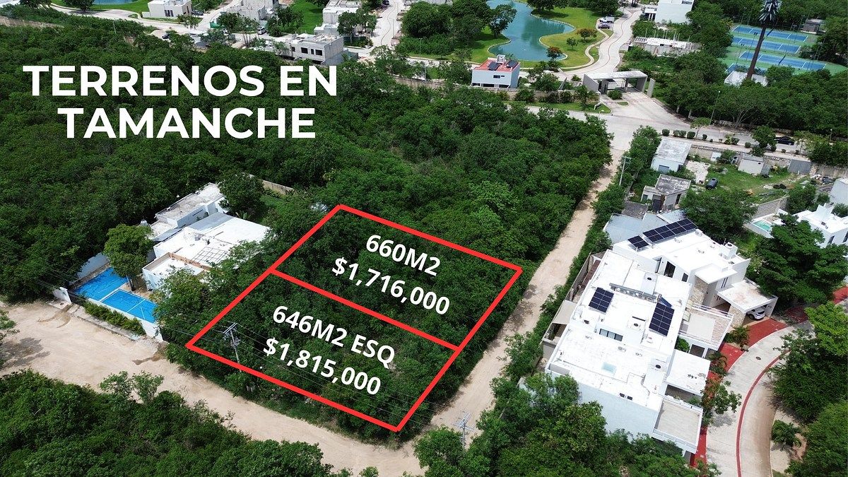 2 Terrenos en Venta en Tamanche, Merida, Yucatán, photo 1 of 6