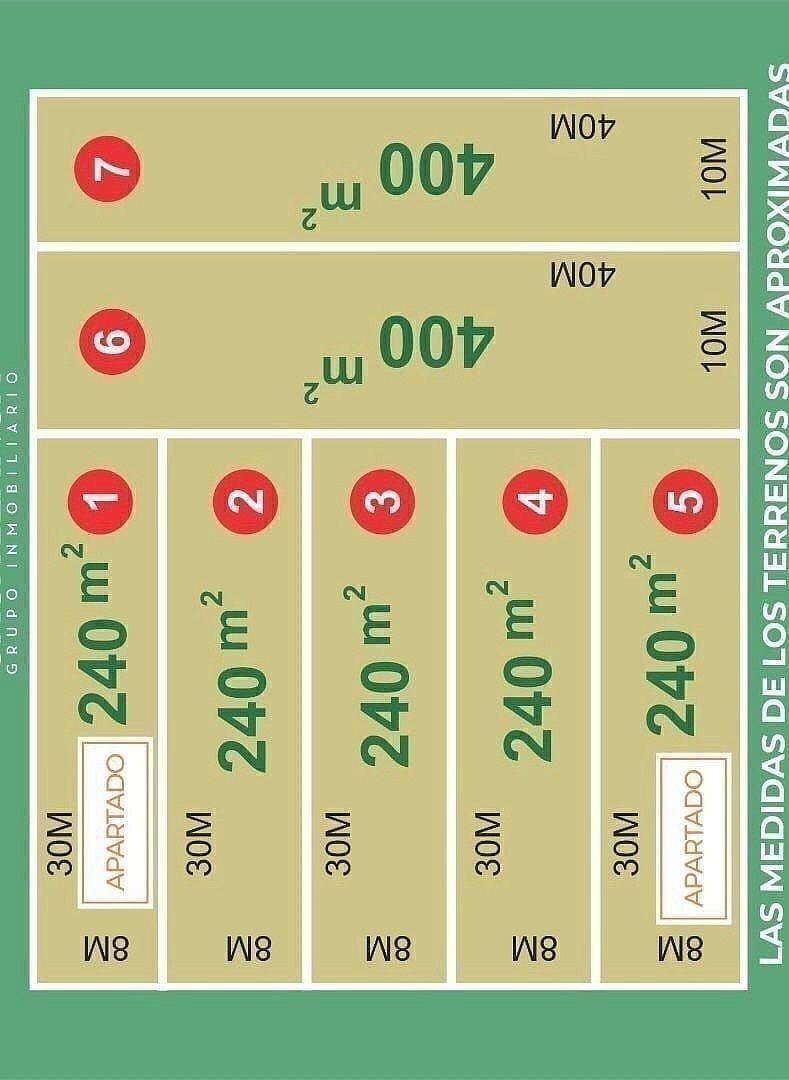 EN VENTA TERRENOS DE 240mt EN BELLAVISTA DZITYA 2 lotes Disponibles - foto 2