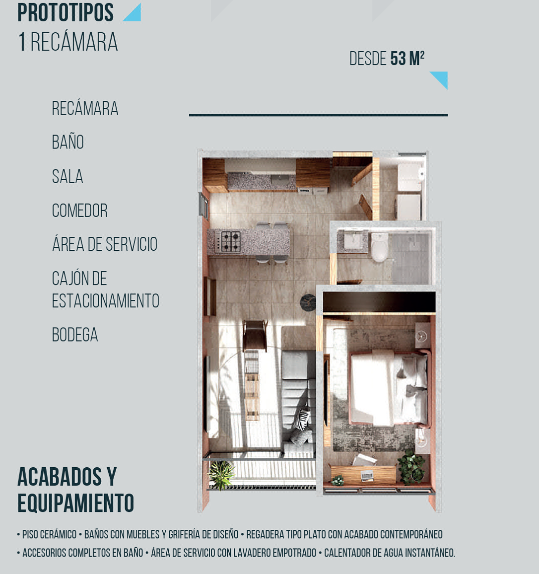 Apartamento em Moderna, Guadalajara, foto 2 de 14