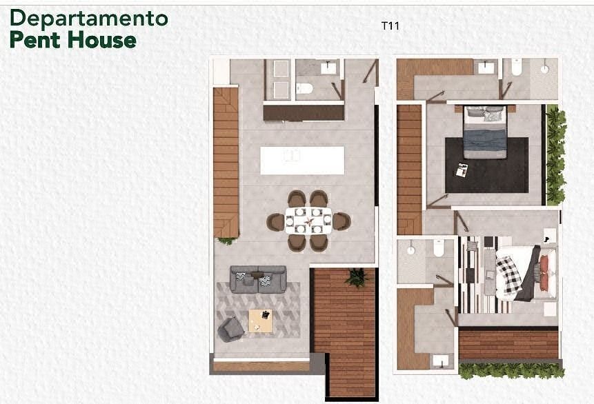 Departamento en Temozón Norte, Mérida, foto 20 de 22