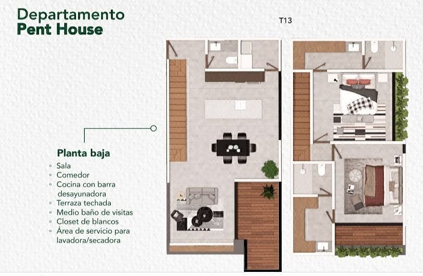 Departamento en Temozón Norte, Mérida, foto 21 de 22