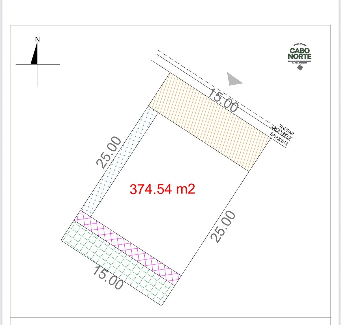 Lote em Cabo Norte, Mérida, foto 2 de 3