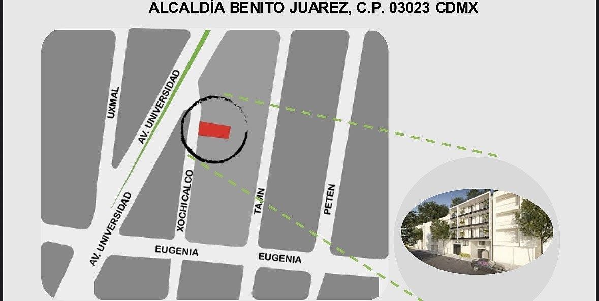 Apartamento em Narvarte Oriente, Benito Juárez, foto 10 de 12