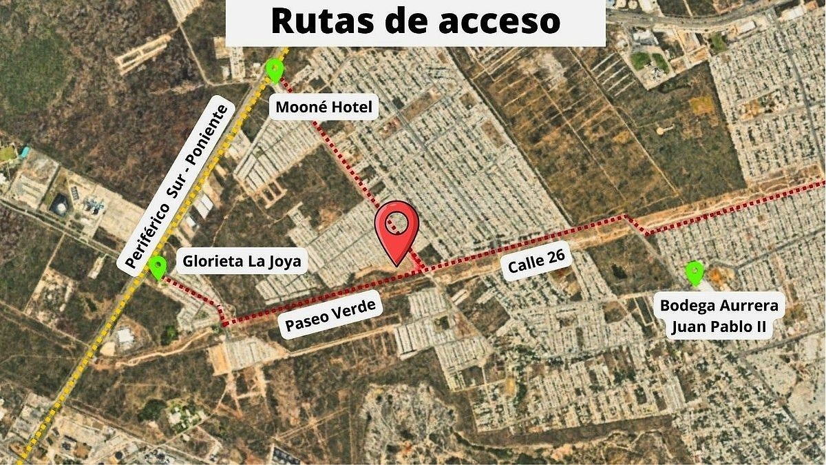 Terreno en Paseos de Opichen, Mérida, foto 2 de 8