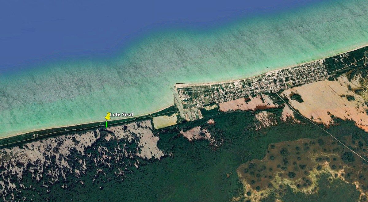 Exclusivo lote en venta frente al mar en Sisal., foto 1 de 8