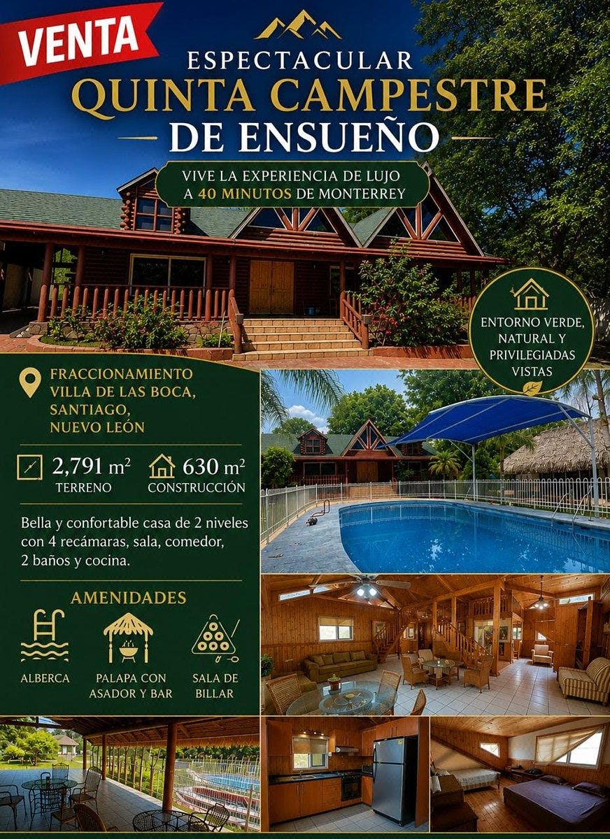 Venta de Quinta Campestre en Valle de la Boca, foto 1 de 27