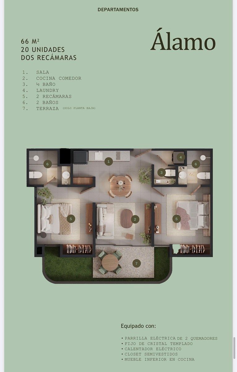 Departamento en Temozón Norte, Mérida, foto 13 de 15