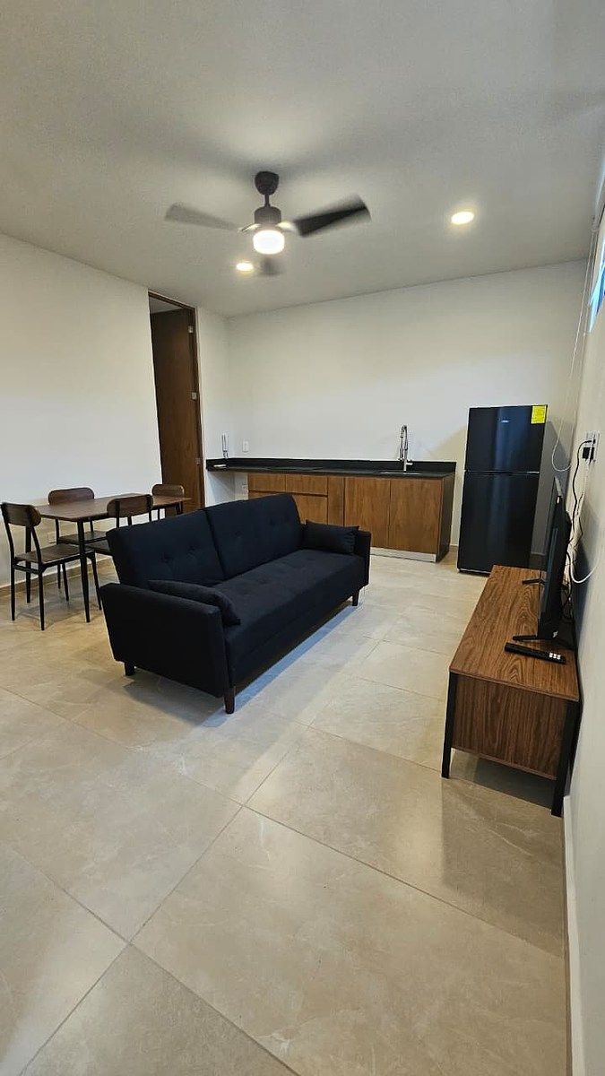 DEPARTAMENTO EN RENTA AMUEBLADO DE 1 RECÁMARA EN TEMOZÓN, foto 1 de 12