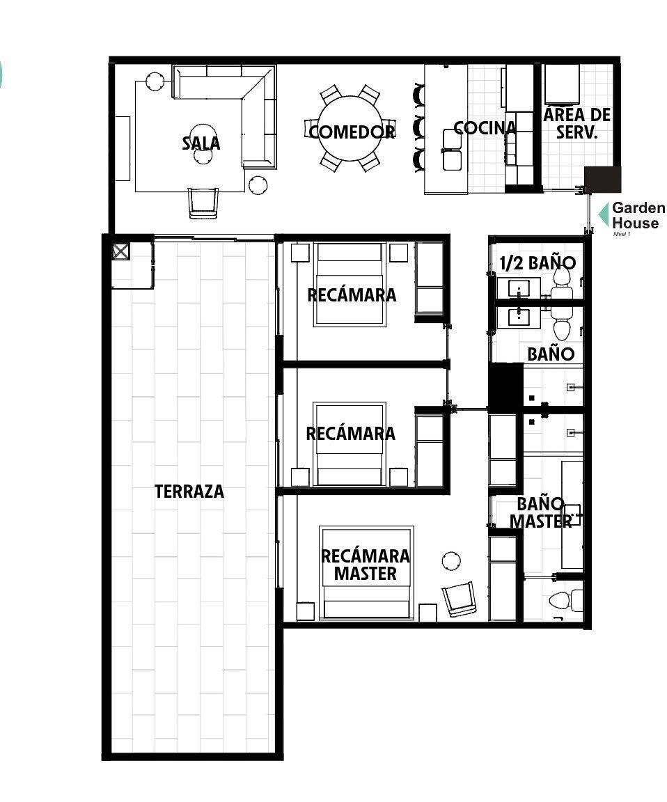 Apartamento em Roma Norte, Cuauhtémoc, foto 16 de 16