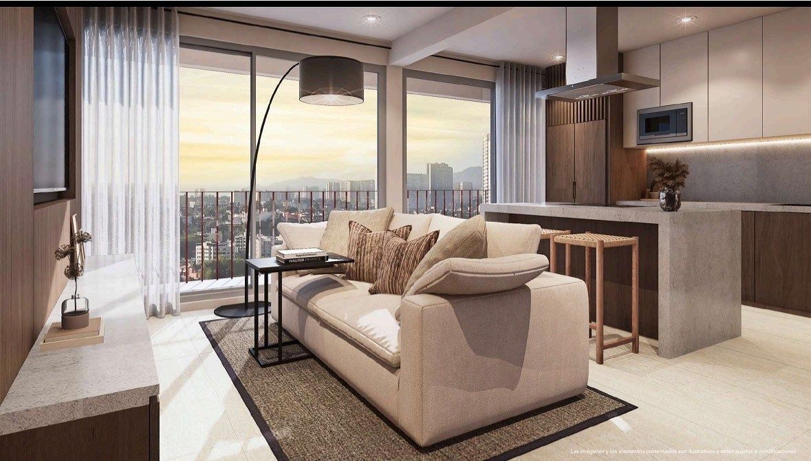 Apartamento em Hipódromo, Cuauhtémoc, foto 5 de 19