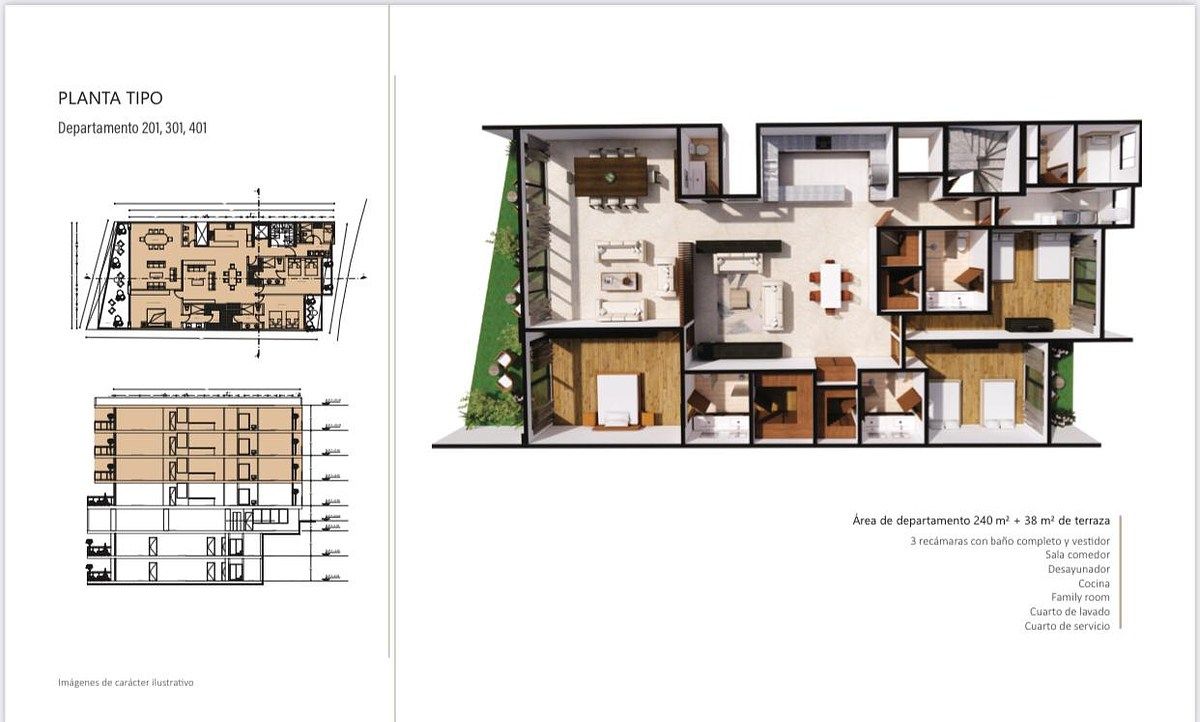 Apartamento em Lomas de Tecamachalco, Naucalpan de Juárez, foto 21 de 23