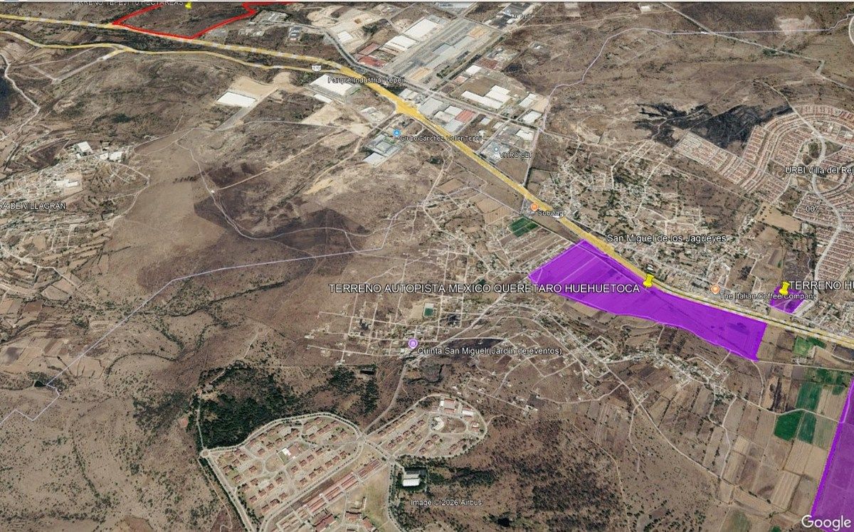 MACROTERRENO EN VENTA 50 HA SOBRE LA AUTOP. MÉXICO QUERÉTARO HUEHUETOCA - foto 2