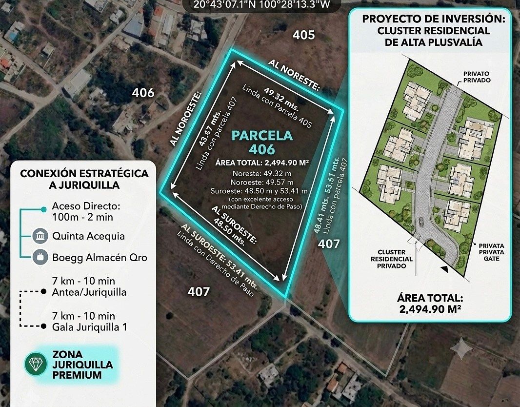 Terreno venta El Nabo Querétaro 3,500,000 AguOre EMC, foto 1 de 4