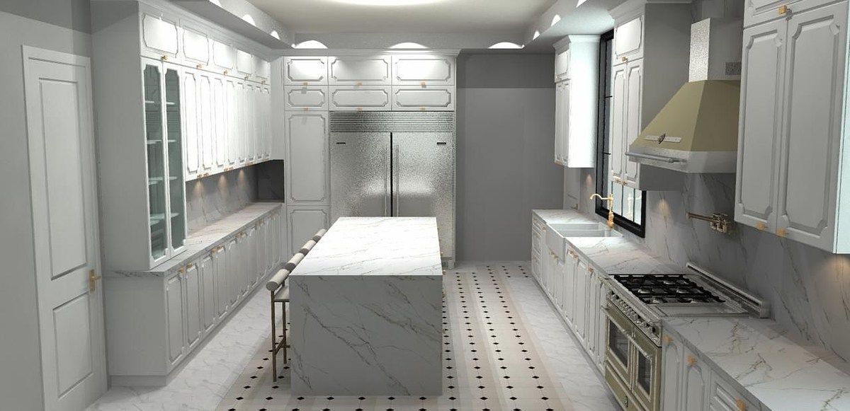 Amplia cocina con barra, foto 2 de 9