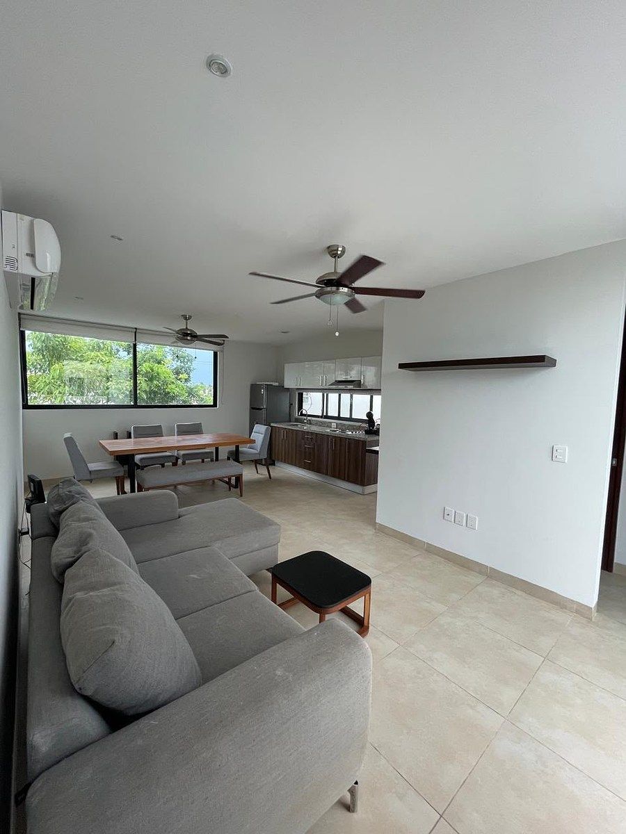 Renta departamento amueblado en privada Tao, Montebello Mérida, foto 1 de 13