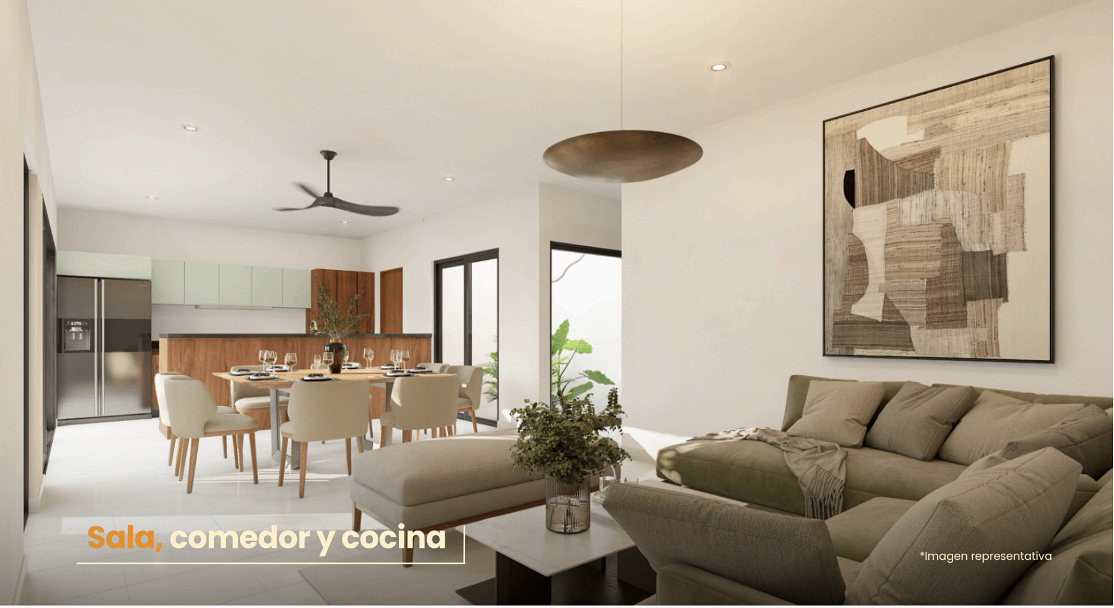 Sala, Comedor y Cocina, foto 2 de 13