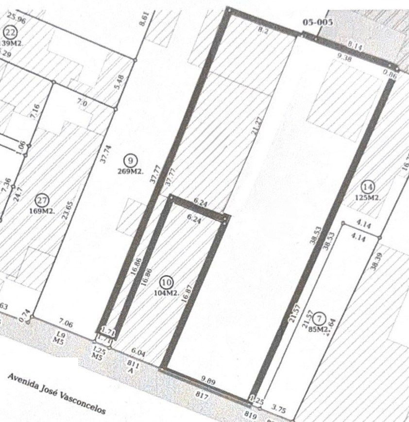Terreno Comercial en Venta en Ave. Vasconcelos, foto 1 de 2
