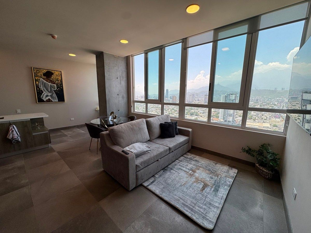 RENT FURNISHED APARTMENT, REPUBLIC TOWER, MONTERREY CENTER, photo 1 of 42
