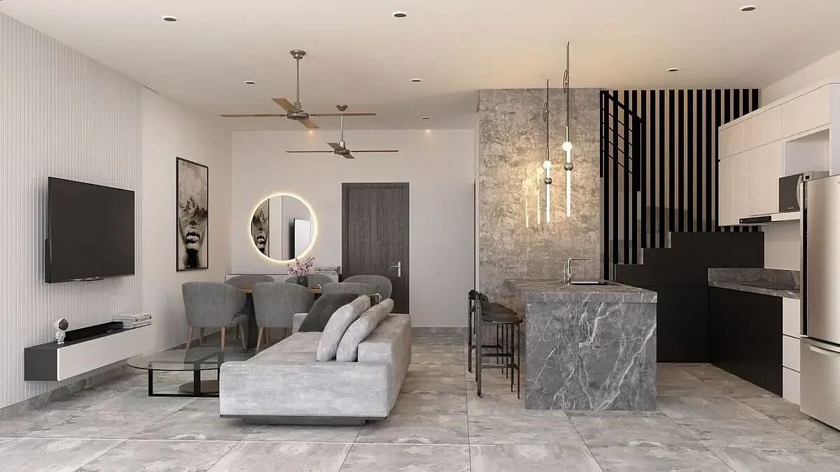 EN VENTA TOWNHOUSE DE DOS RECÁMARAS EN ZOÉ, CHOLUL - foto 1