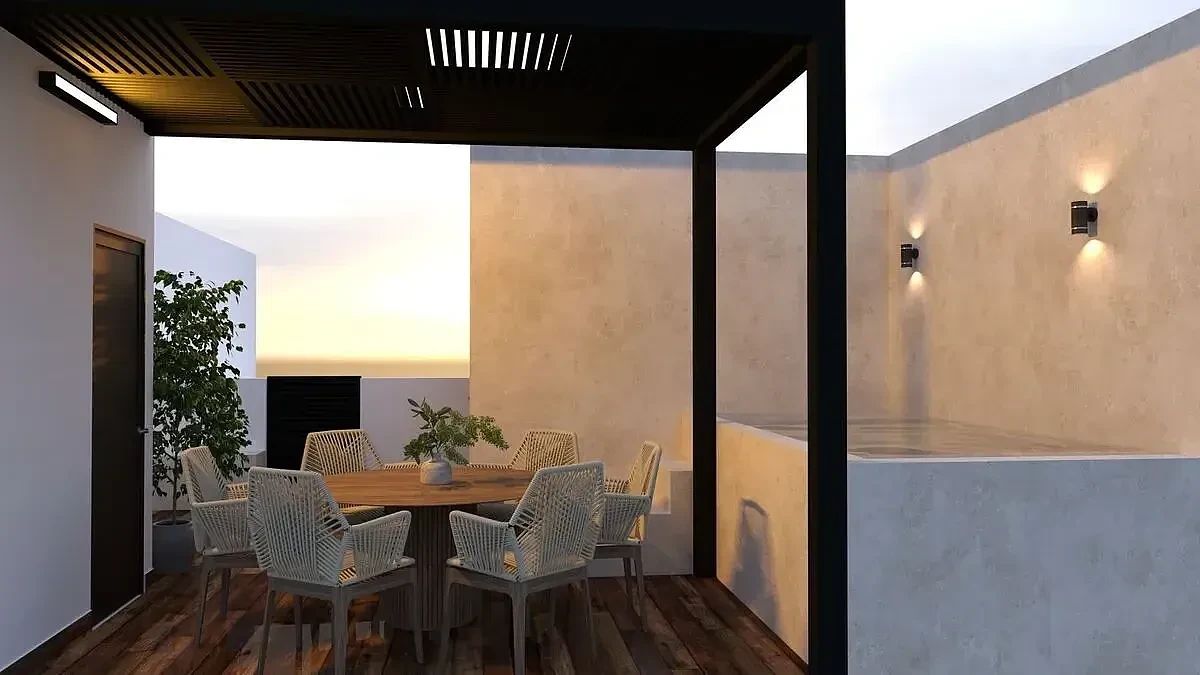 EN VENTA TOWNHOUSE DE DOS RECÁMARAS EN ZOÉ, CHOLUL - foto 5