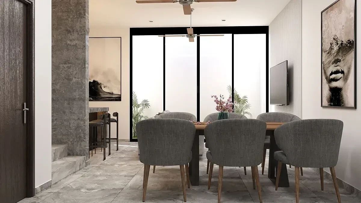EN VENTA TOWNHOUSE DE DOS RECÁMARAS EN ZOÉ, CHOLUL - foto 2