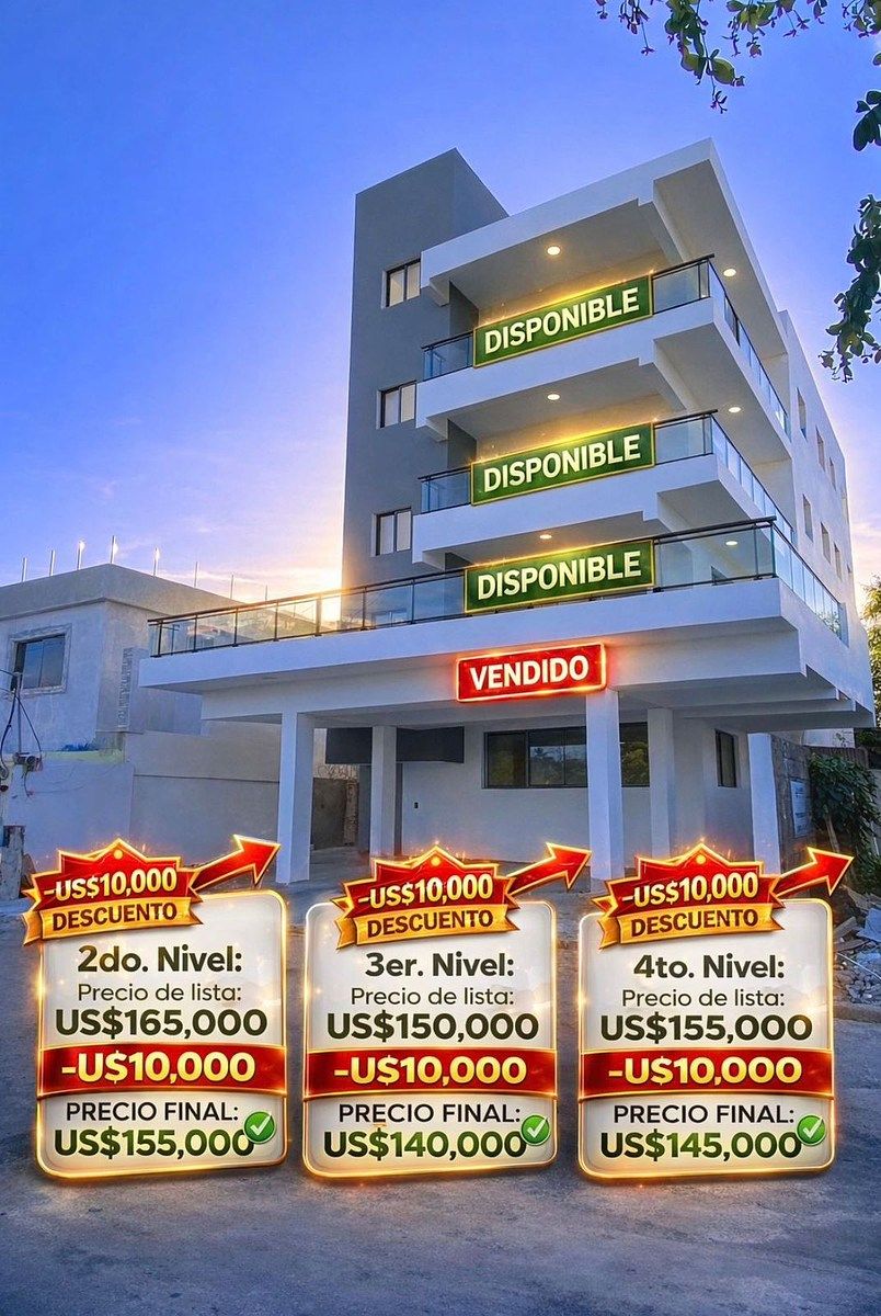 Apartamentos en San Isidro de 3 habitaciones Listo para entrega, foto 1 de 3