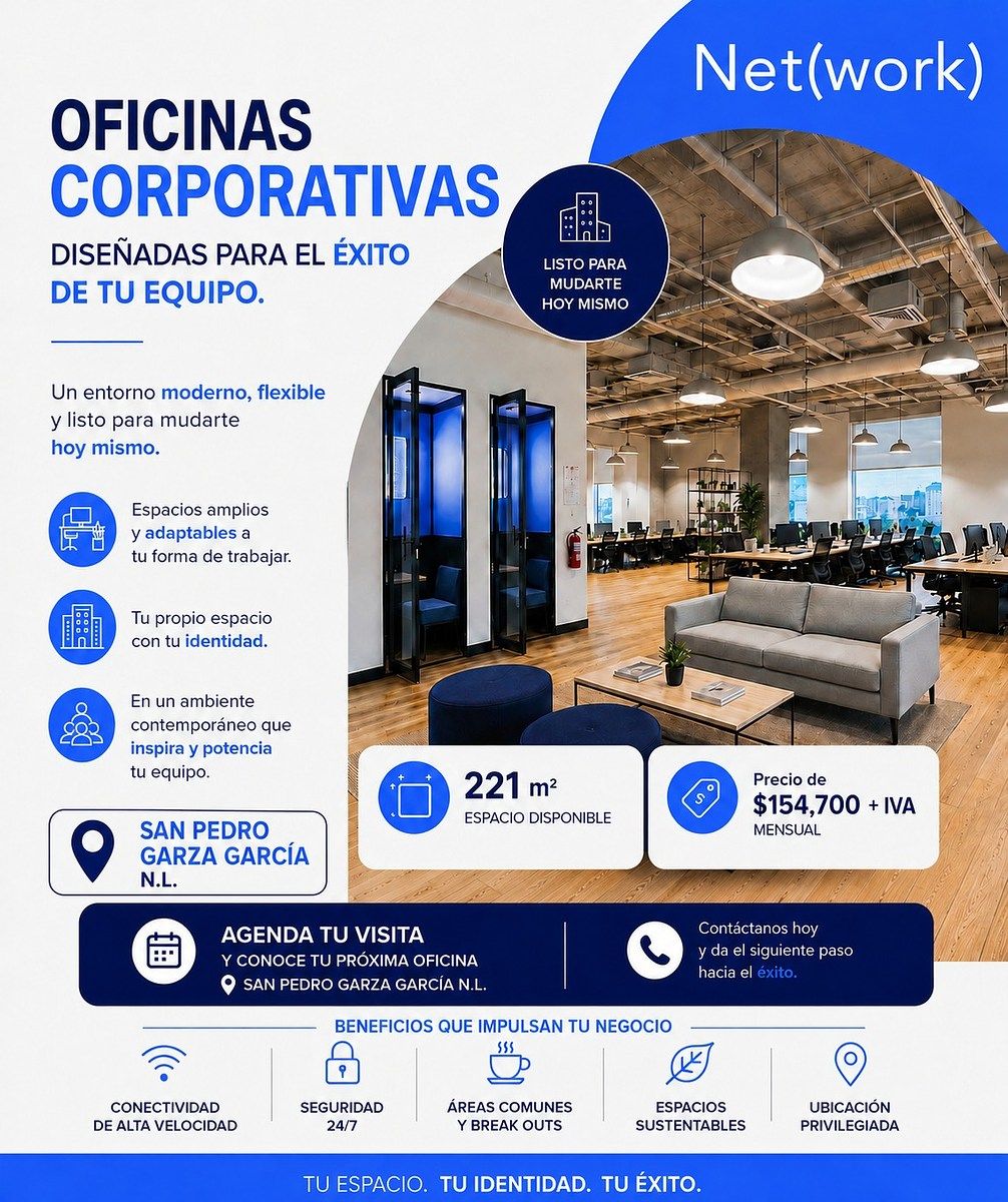 Oficina amueblada acondicionada San Pedro Garza 221m2 lista para entrar, foto 1 de 10