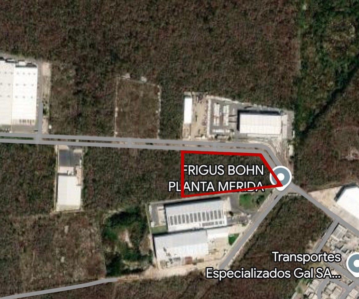 Terreno Industrial en Renta en el Parque Industrial Tixcacal, foto 1 de 3
