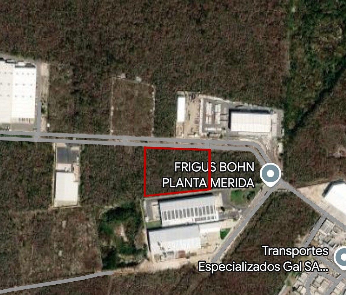Terreno Industrial en Renta en el Parque Industrial Tixcacal, foto 1 de 3