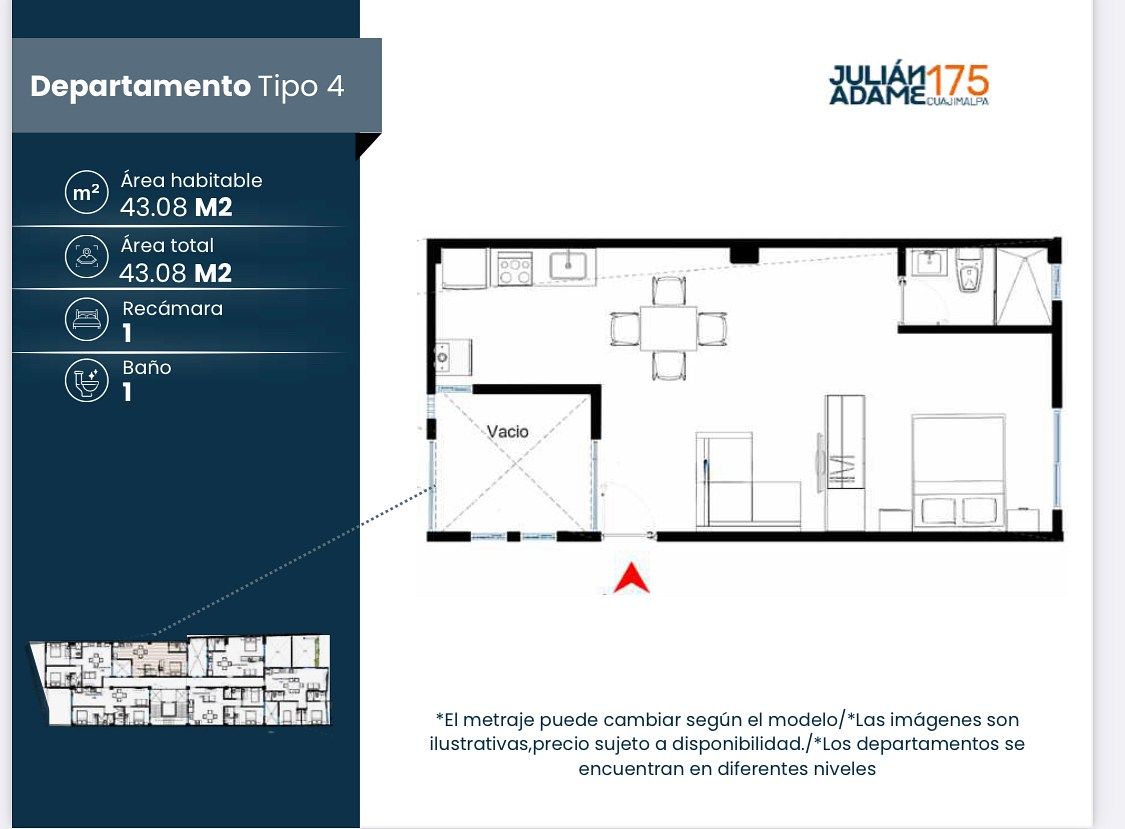 Apartamento em San José de los Cedros, Cuajimalpa de Morelos, foto 20 de 34