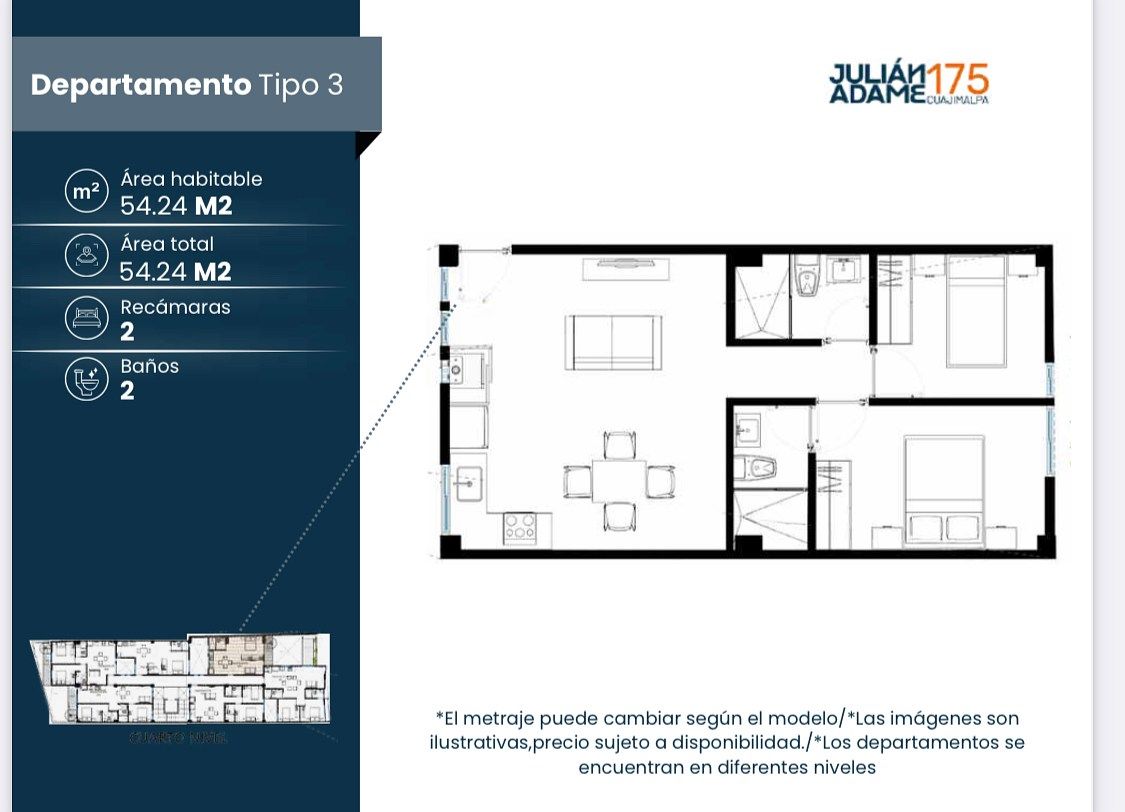Apartamento em San José de los Cedros, Cuajimalpa de Morelos, foto 21 de 34