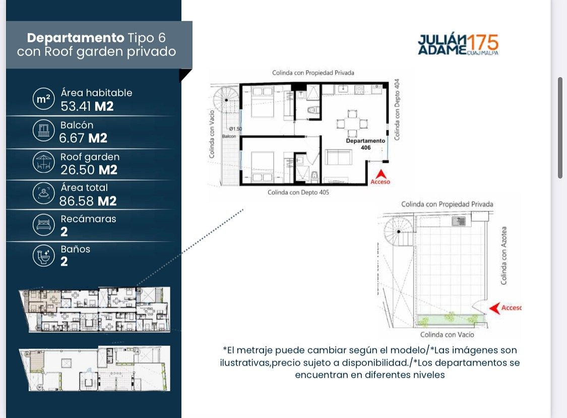Apartamento em San José de los Cedros, Cuajimalpa de Morelos, foto 22 de 34