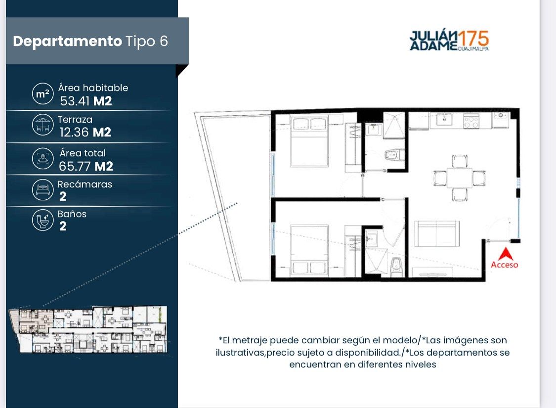 Apartamento em San José de los Cedros, Cuajimalpa de Morelos, foto 23 de 34