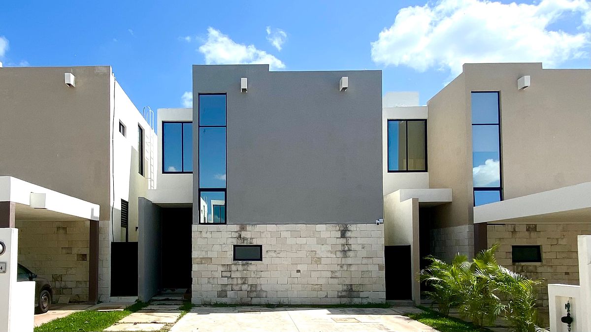 Casa en renta semi amueblada en Residencial Estela Nativa, Conkal, Yucatán., foto 1 de 17