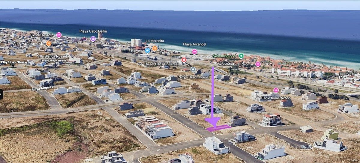 Lote em Punta Azul, Playas de Rosarito, foto 2 de 2