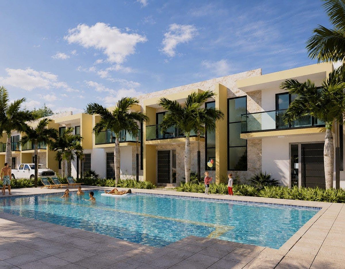 Elegantes Villas Independientes de 2 niveles en VENTA en BOCA CHICA, foto 1 de 10