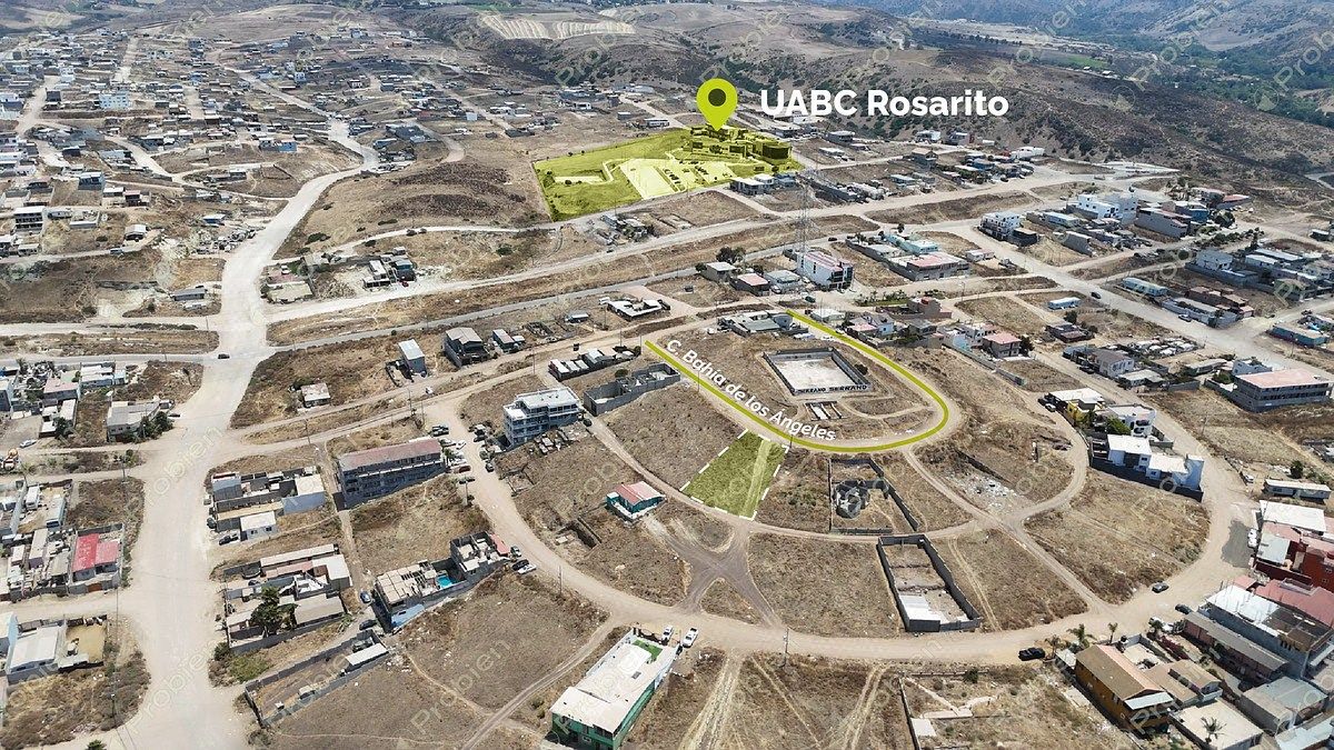 Terreno en Venta con Vista Panorámica al Mar en Rosarito
