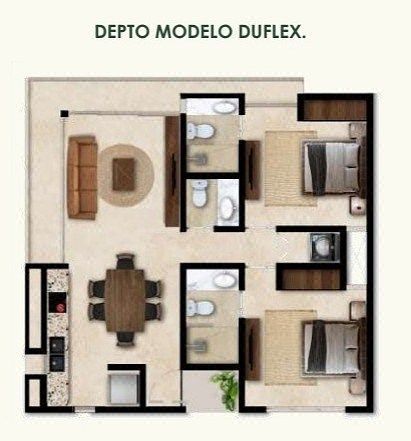 Departamento en Dzibilchaltún, Mérida, foto 4 de 10