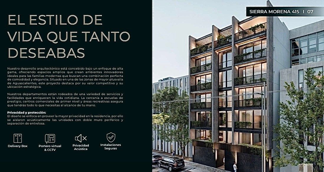 Apartment in Bosques del Prado Norte, Aguascalientes, photo 2 of 18