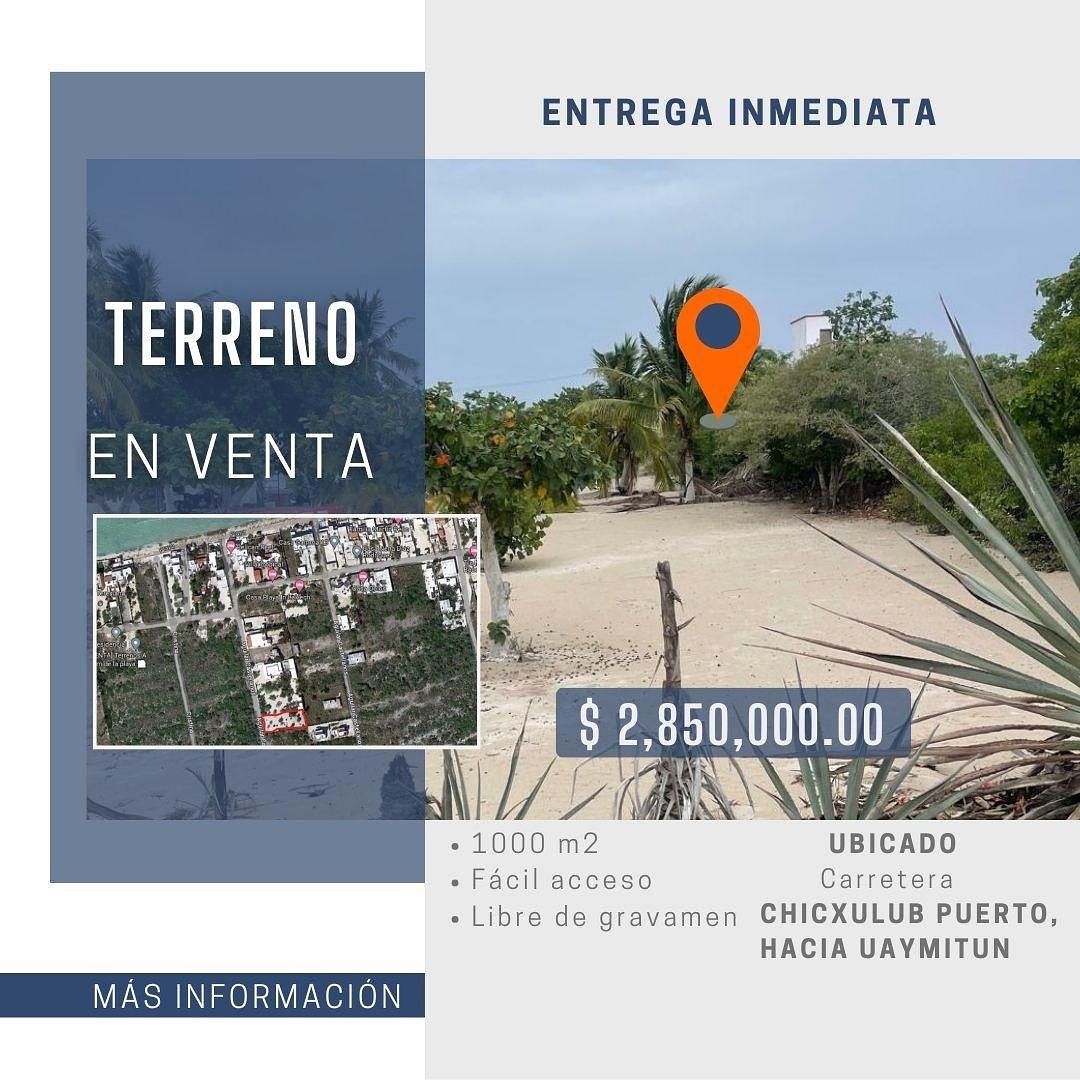 TERRENO EN VENTA CHICXULUB PUERTO, foto 1 de 4