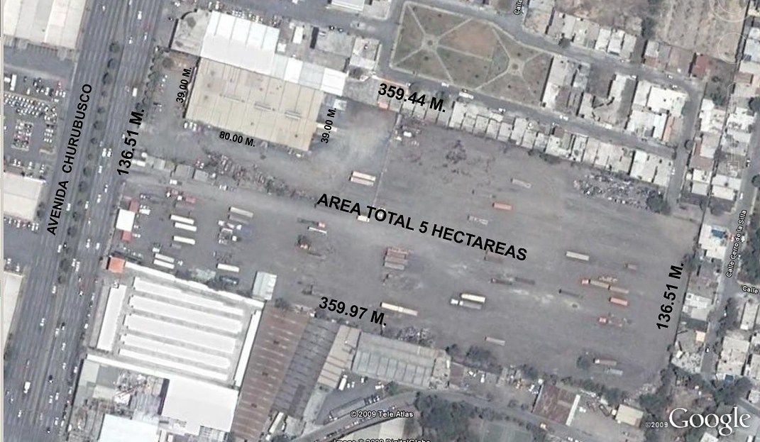 Terreno sobre Av Churubusco, foto 1 de 4