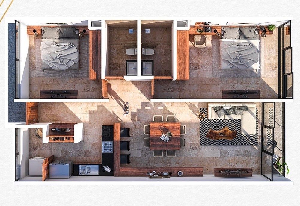 Apartamento em Montebello, Mérida, foto 13 de 22