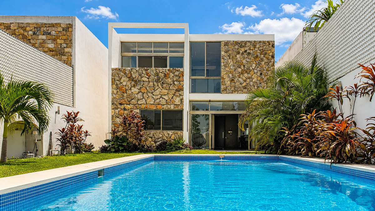 Casa en Venta al Norte de Mérida, Conkal, con piscina - foto 2