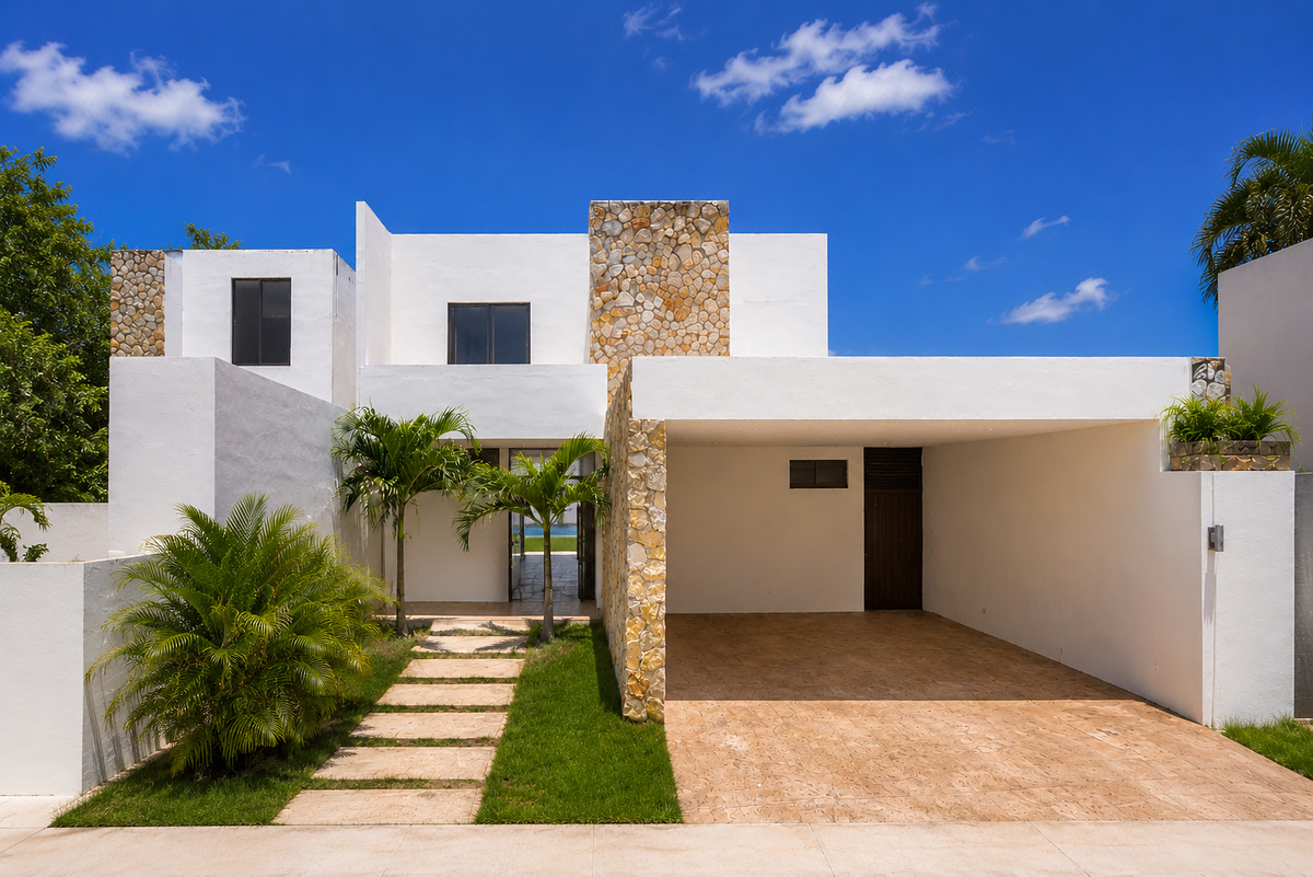Casa en Venta al Norte de Mérida, Conkal, con piscina - foto 1