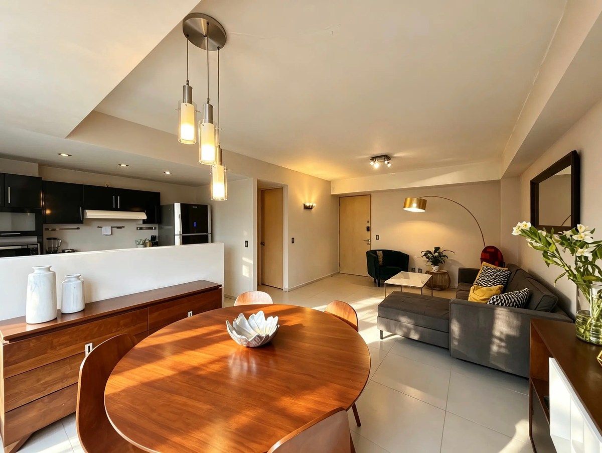 Apartamento interior à venda na Av Cuauhtémoc em frente a Roma Norte, foto 1 de 27